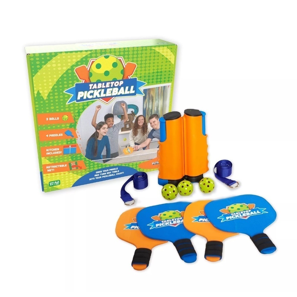 New Buffalo Games Tabletop Pickleball Paddleball Game